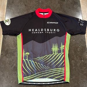 NWOT Capo Healdsburg/Sonoma/Simi Cycling Jersey, Size M